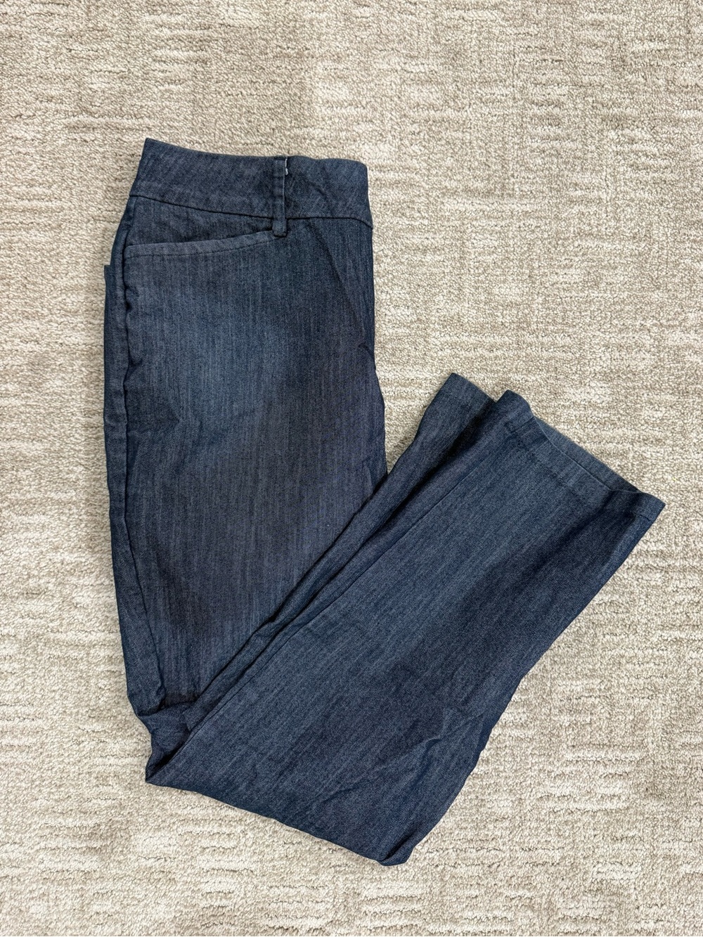 Women's Lee’s Dark Blue Mid Rise Straight-Leg Pant size 12